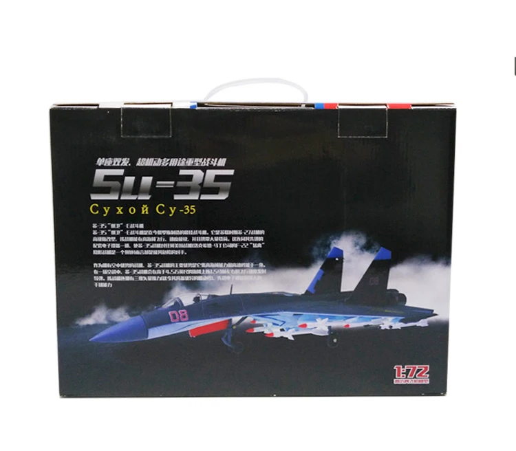 1/72 масштабный самолет модель игрушки Sukhoi Su-35 Фланкер супер Фланкер истребитель литой металлический самолет Модель Коллекция игрушек