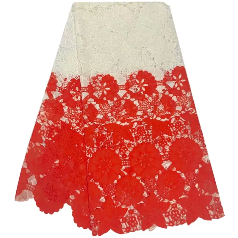 Африканский гипюр Кружево шнур последние 2017 Ткань хорошее качество с