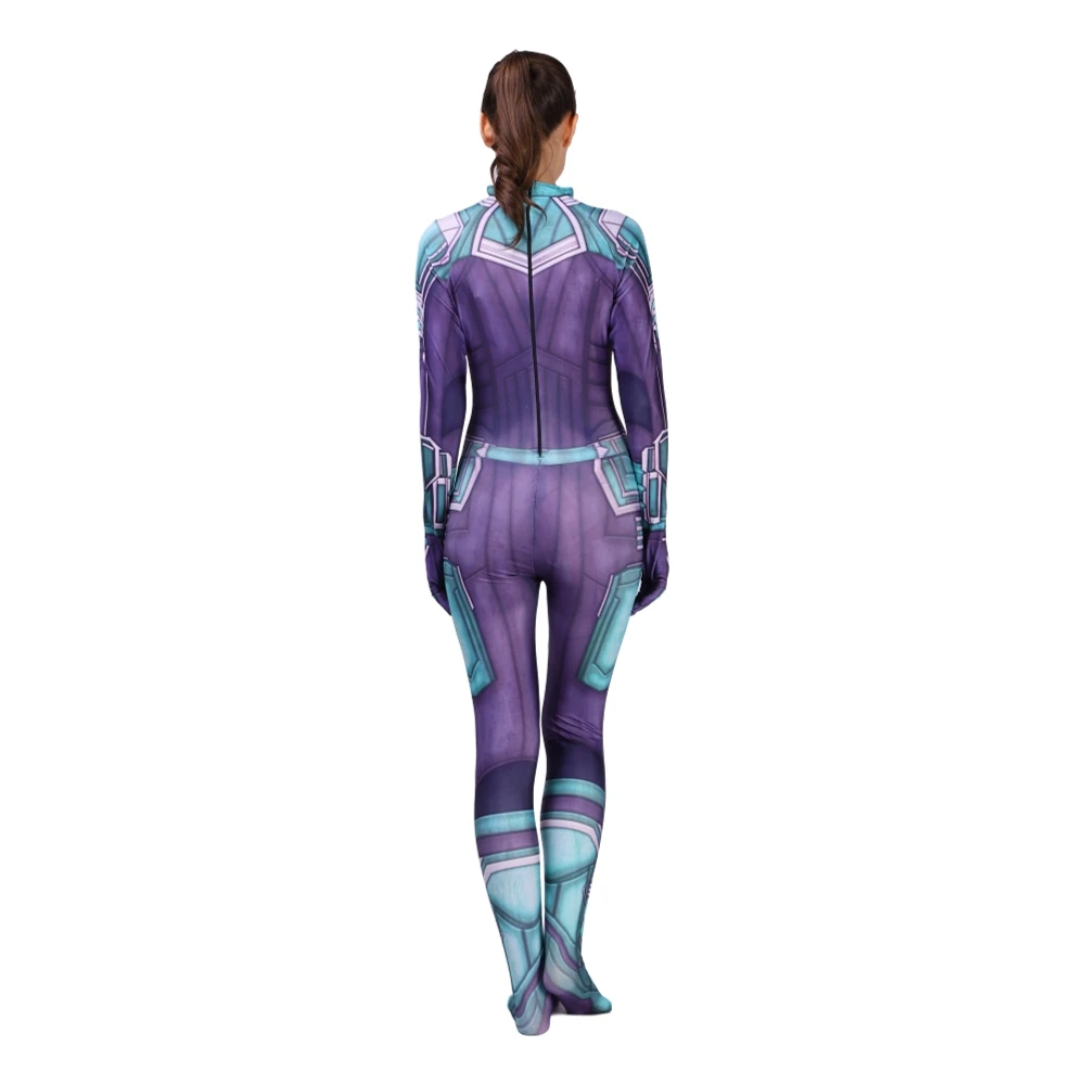 Карнавальный костюм супергероев Marvel капитана Марвел персонажей фильма |