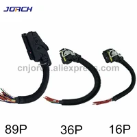 89pin 36pin 16pin edc7 common rail connector pc board ecu socket automotive injector module plug with wire harness for boschs