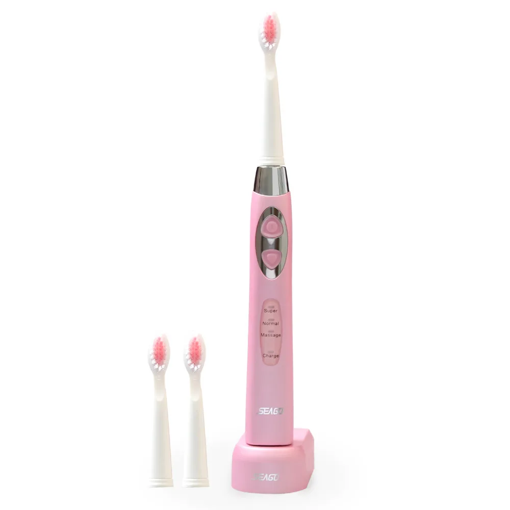 Brand Sonic Electric Toothbrush for Adult Deep Clean Teeth Whitening Tooth Brush Quality Waterproof 5 Heads sg-917 | Бытовая техника