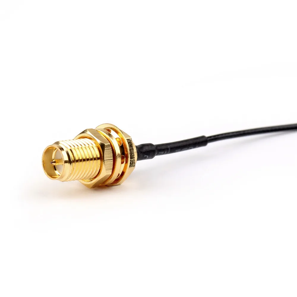 Artudatech 4 шт. IPX U.FL Для RP SMA к гнезду антенна Wifi 1 13 мм Pigtail коаксиальный 17 см разъем