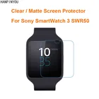 Защитная пленка для Sony SmartWatch 3 SWR50, прозрачная, блестящая, Антибликовая, матовая, не закаленное стекло
