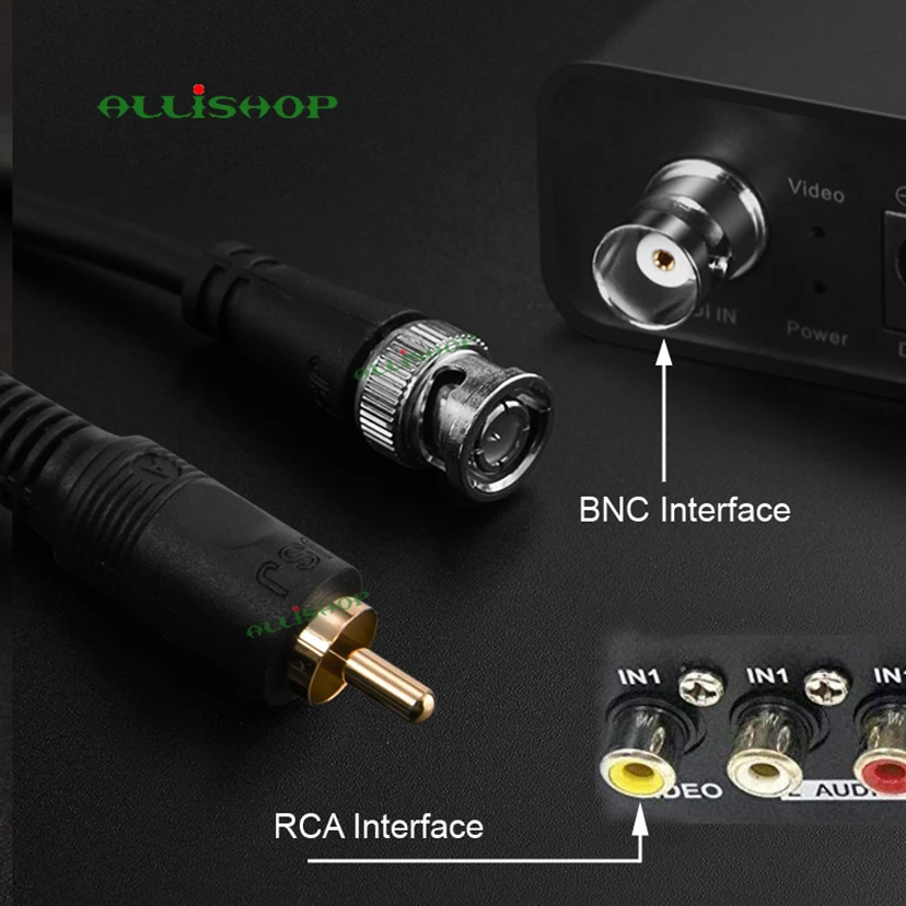HD SDI штекер BNC на RCA видео кабель 3G SD RG59 коаксиальный шнур для монитор камеры CCTV