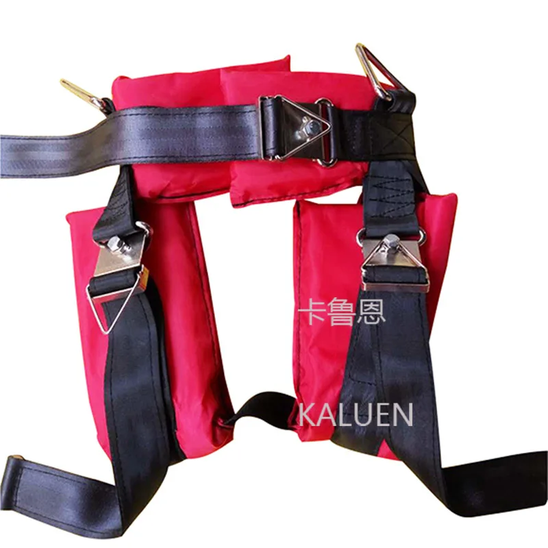 

Children many colors trampoline bungee jumping harness