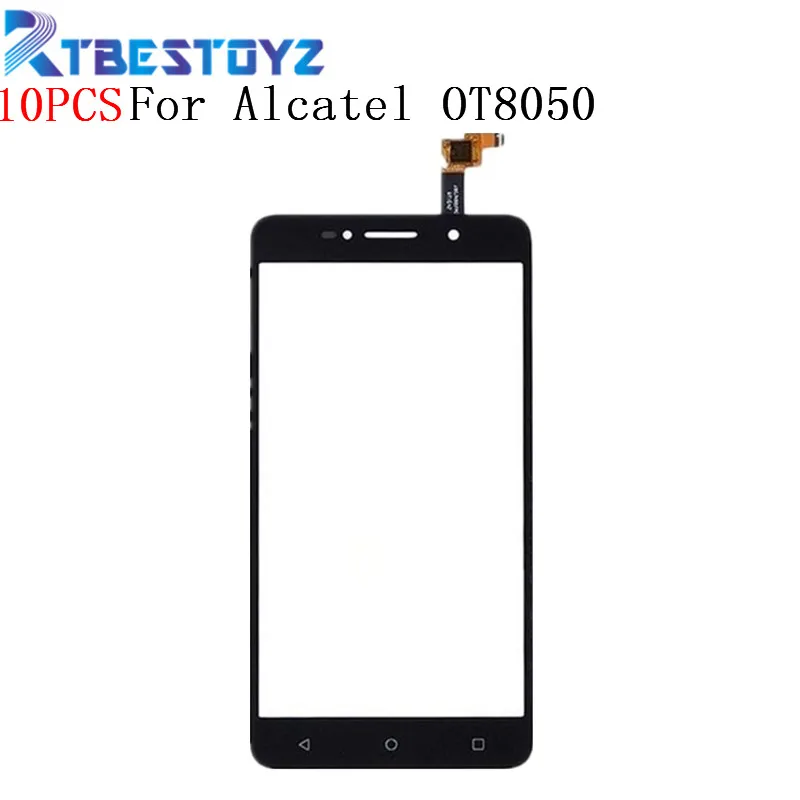 

RTBESTOYZ 10 шт. 6 "сенсорный экран Сенсор для чехол с откидной крышкой для Alcatel One Touch Pixi 4 OT-8050D OT8050 8050D 8050 сенсорный Экран планшета Панель Замена