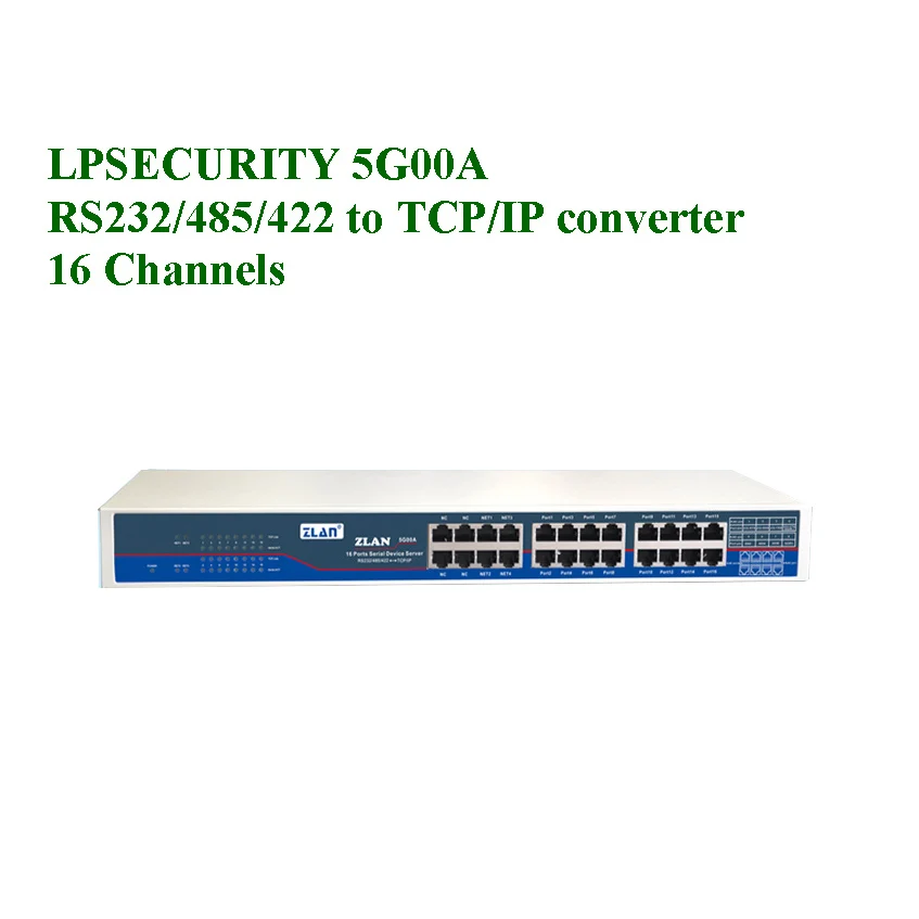 16 канальный последовательный конвертер в Ethernet RJ45/RS232/485/422 TCP/IP TCP/UDP клиенты UDP
