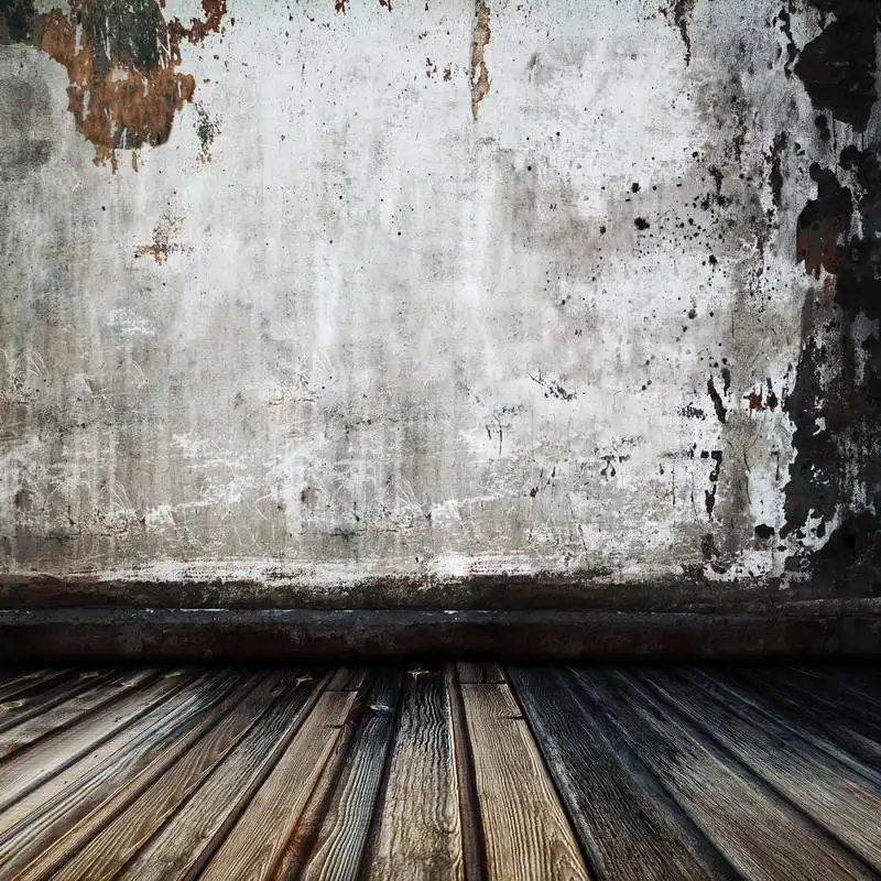 

Retro Wood Floor White Grey Wall Vinyl Backdrops for Photography Custom Photo Background Studio Props Camera Photography Newborn