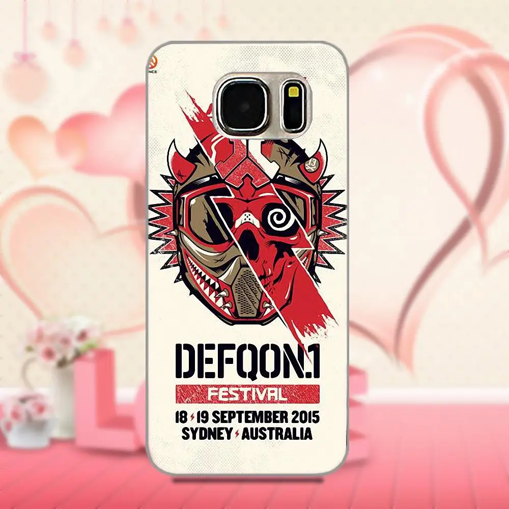 Oedmeb для Galaxy A3 A5 A7 J1 J3 J5 J7 S5 S6 S7 S8 S9 edge Plus 2016 2017 мягкий чехол телефона Defqon 1|Бамперы| |