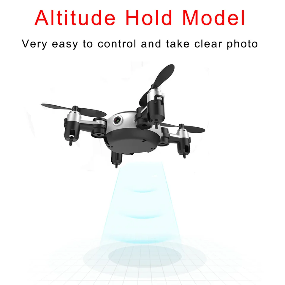 RC Квадрокоптер Wifi FPV 0.3MP камера светодиодный 3D флип 4CH мини Дрон bnf вертолет для