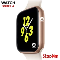 44mm gold color men smartwatch for apple watch iphone 6 7 8 x samsung android smart watch phone support whatsapp