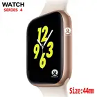 44 мм золотистые мужские Смарт-часы для apple watch iphone 6 7 8 X Samsung Android Смарт-часы телефон Поддержка Whatsapp