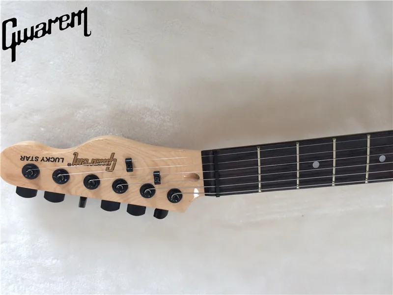 Электрическая гитара/гитара Gwarem luck star tele/гитара в Китае|tele guitar|electric guitarguitare guitare |