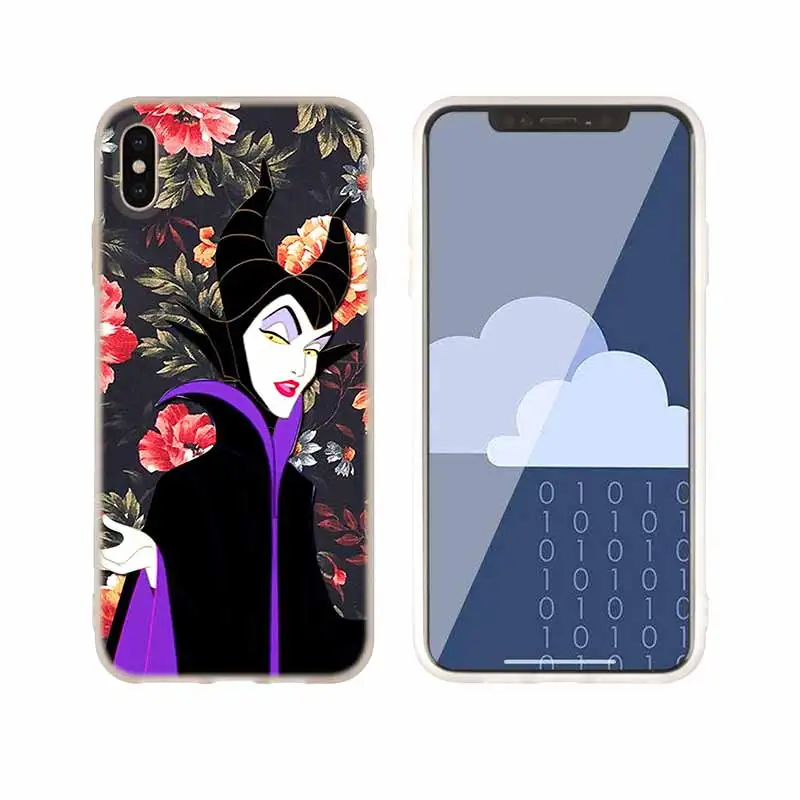 as the picture 11 Чехол для телефона s силиконовый мягкий чехол для iPhone 11 Pro X XS Max XR 6 6S 7 8 Plus 5 4S SE Maleficent Спящая красавица чехол принцессы - Цвет: as the picture 11