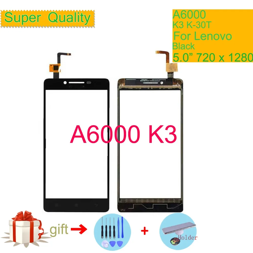 Оригинальный сенсорный экран для Lenovo A6000 K3 K30t цифровой преобразователь сенсорной