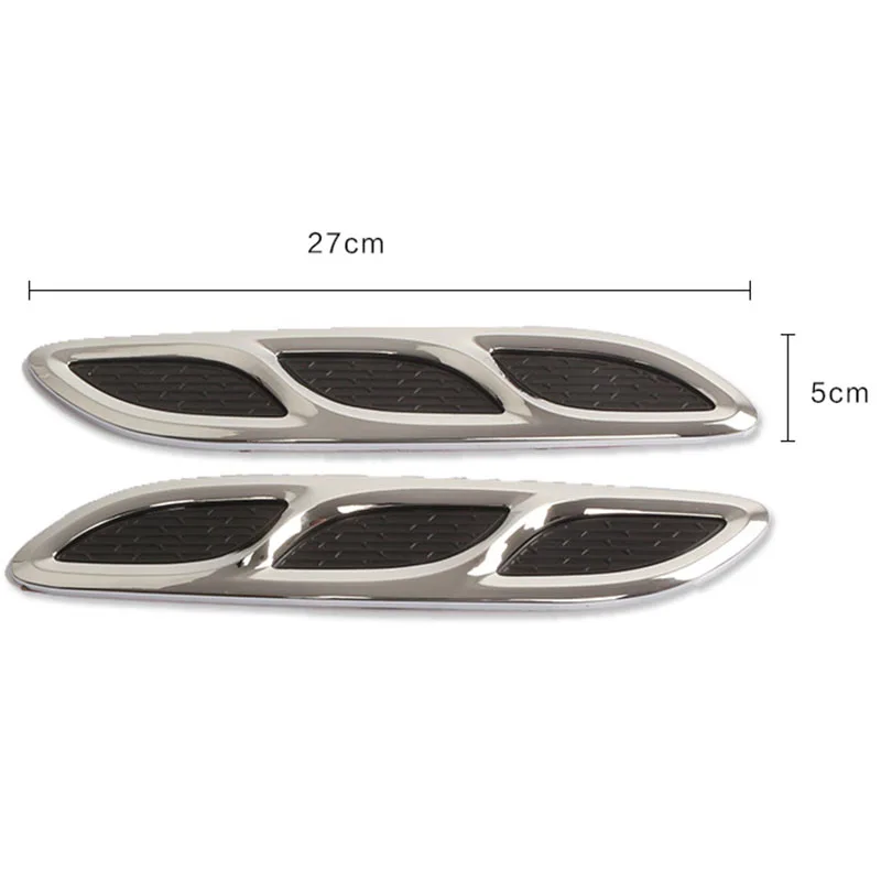 2 шт./компл. Fender капюшон декоративные боковые воздушный поток для воздушного