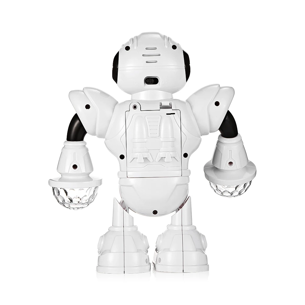 2018 New Kids Electronic Smart Space Dancing Robot with Music Flashing LED Light Walking Toys Christmas Year Gift For Child |