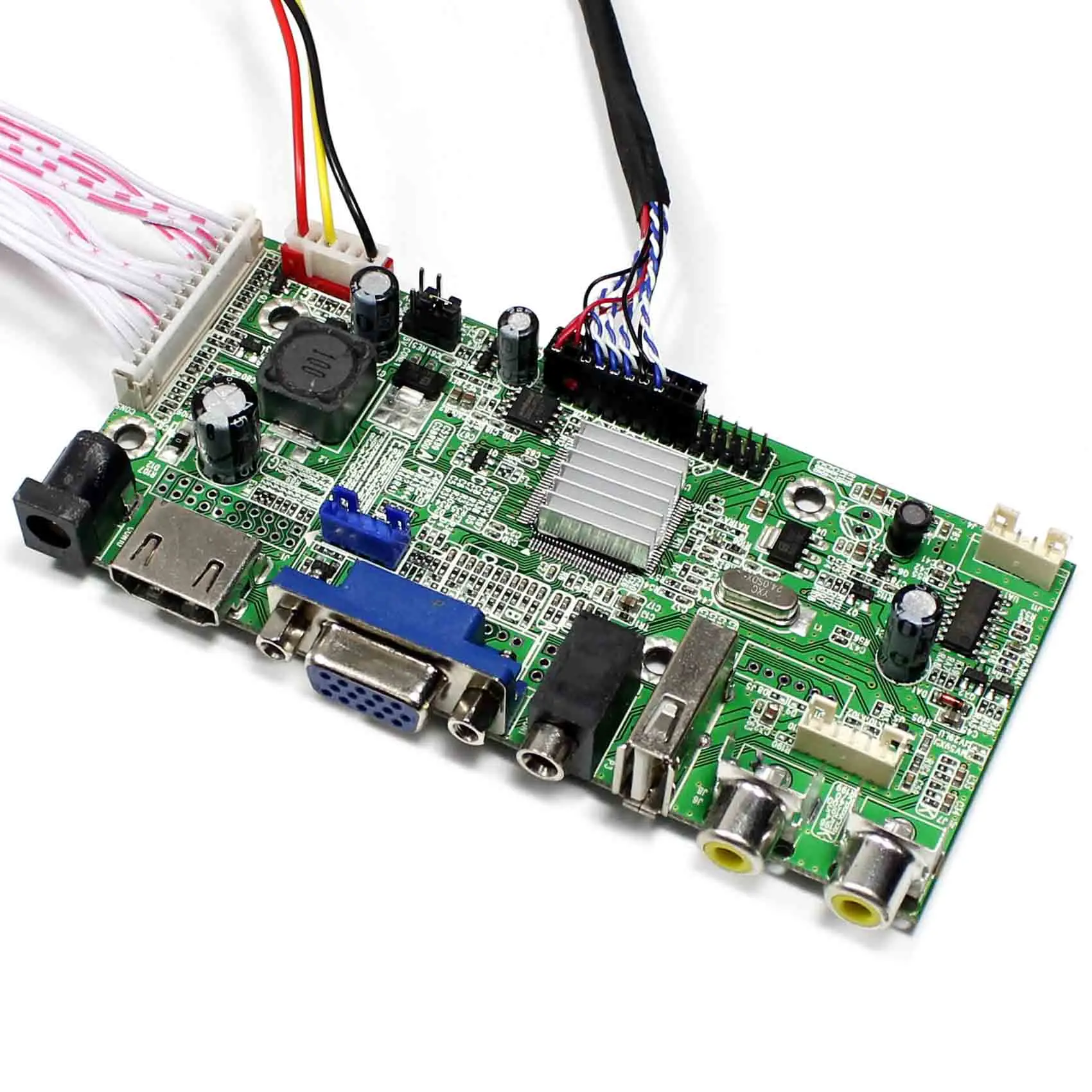 

HD MI VGA 2AV USB Audio LCD Controller Board With 10.4inch 1024x768 CLAA104XA01CW LCD Screen