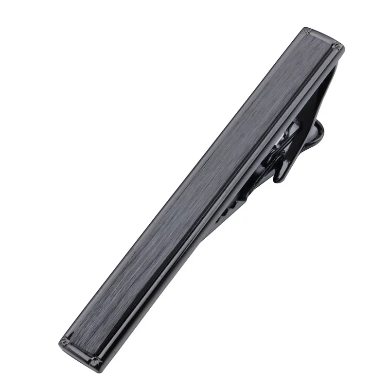 

Wedding Engagement Jewelry Charm Vintage Black Gun Plated Classic Tie Clip for Men