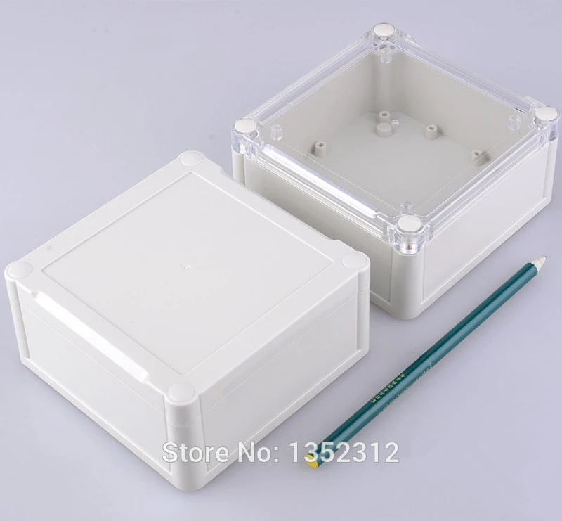 10 шт./лот 120*120*55 мм IP68 пластиковый водонепроницаемый корпус DIY project box для