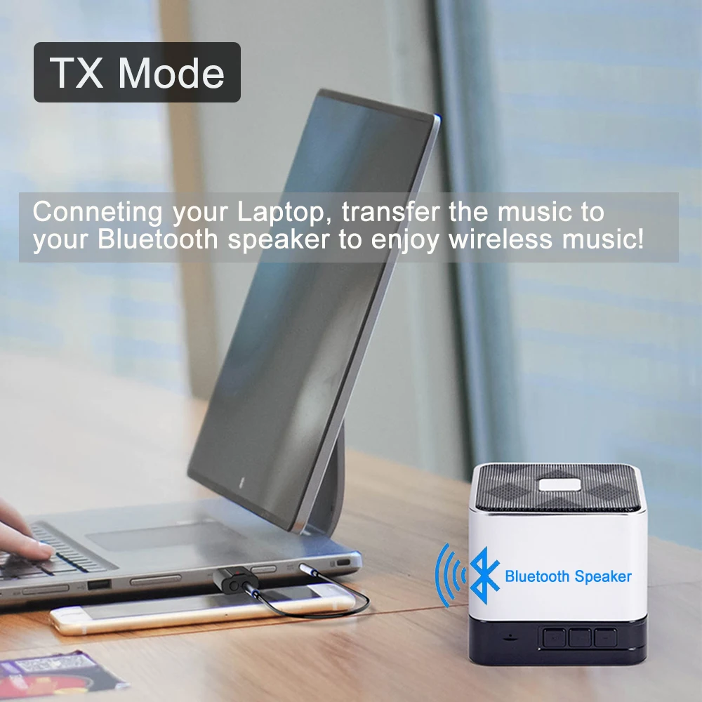 2 в 1 Автомобильный приемник передатчик Bluetooth 5 0 MP3 плеер 3 мм AUX стерео аудио