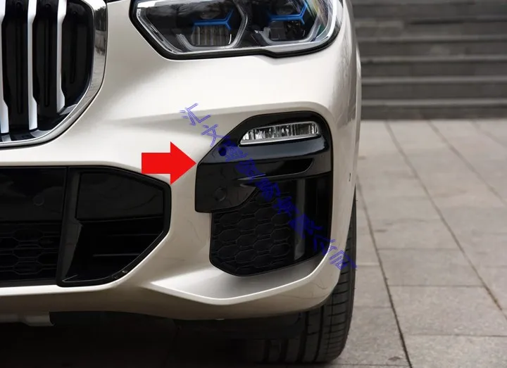 Накладка на переднюю противотуманную фасветильник для BMW X5 G05 2019 2020