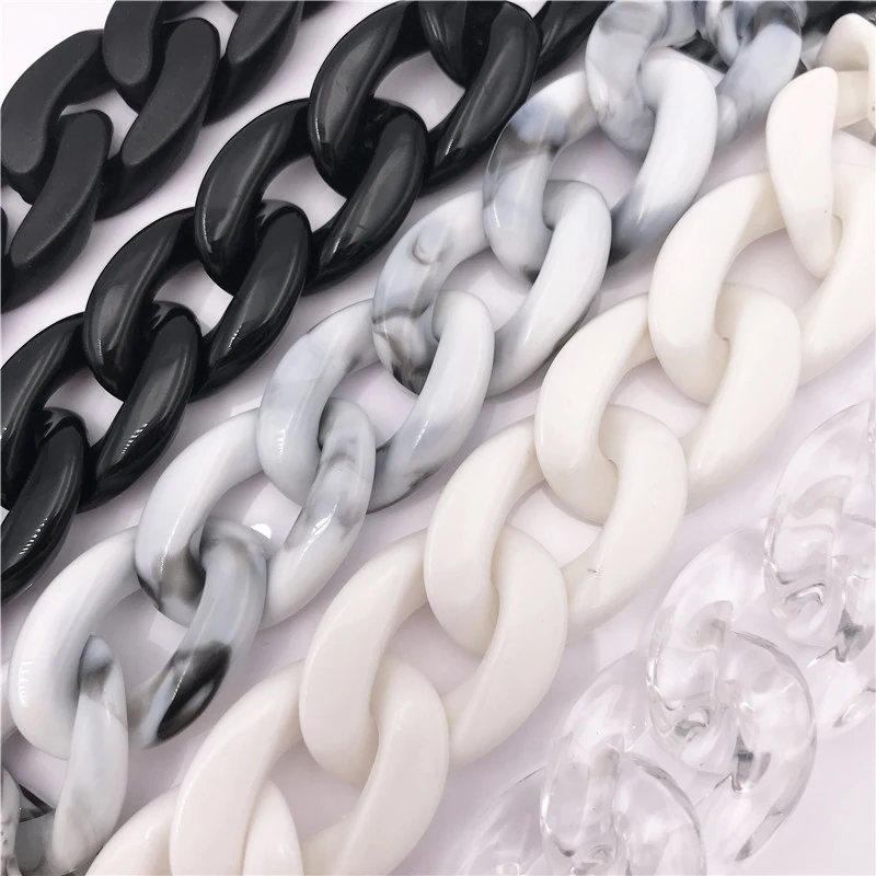 Съемный сменная ручка сумки ремешок Акрил плечевой ремень поделки смоляные