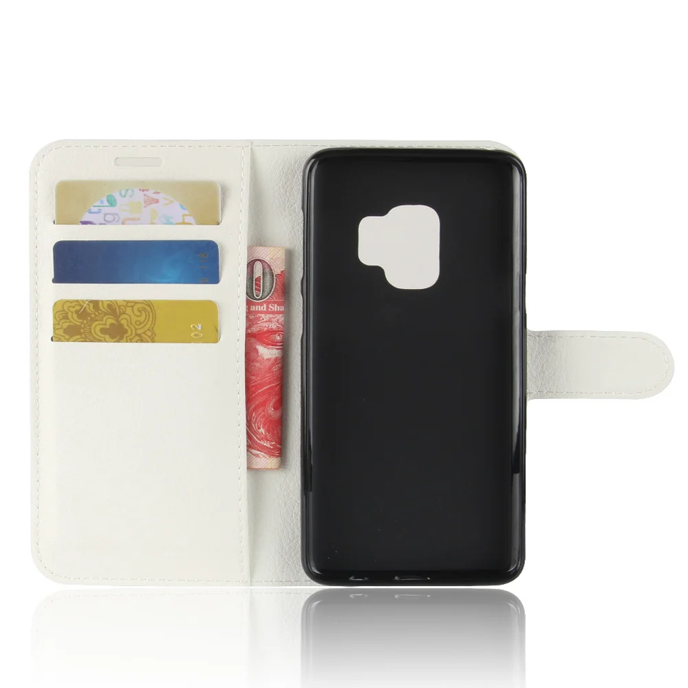 Кожаный чехол-кошелек с откидной крышкой для Samsung Galaxy S3 S4 S5 S6 S7 Edge S8 S9 Plus Active S7562 S7272