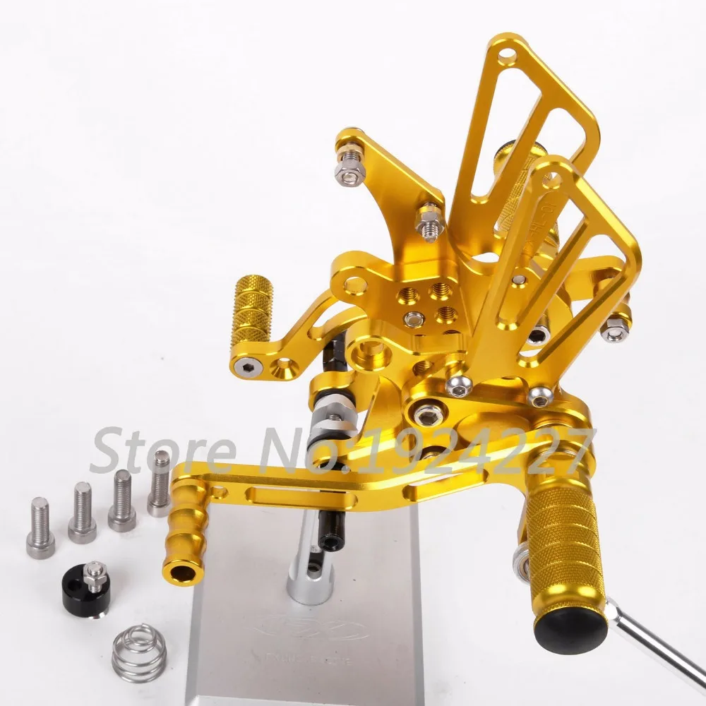 8 видов цветов CNC Rearsets для Benelli BJ600GS 2010-2013 BN600 2013 задний комплект мотоциклетные