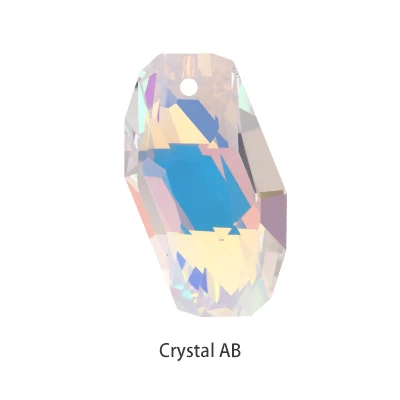 Crystal AB Стразы, аксессуары K9, стеклянный камень, одно отверстие, подвеска, блестящие стразы, прозрачные метеорные камни, стразы, сделай сам, Ювелирная подвеска, изготовление - Цвет: Crystal AB