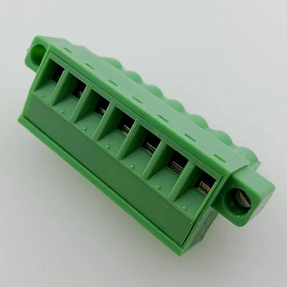KF2EDGKM-5.0-7P женский 2EDGKM 5 0 мм 7PIN с фланцем PCB разъем вставные клеммные блоки MSTB 2