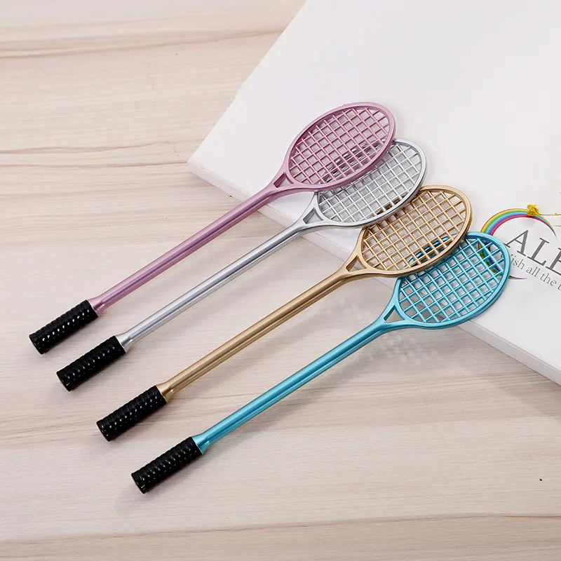 4 шт./лот Пластиковая форма волана гелевая Шариковая ручка для офиса письменные