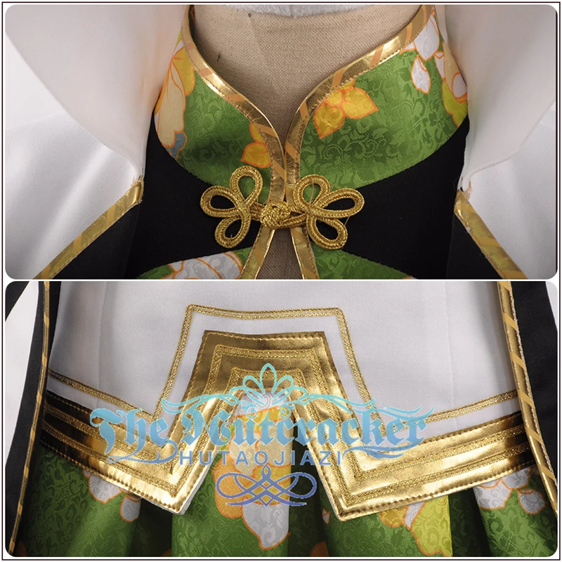 Милый! Солнечный свет! Костюм для косплея Aqours Mijyuku Mijuku Kunikida Hanamaru без рукавов с