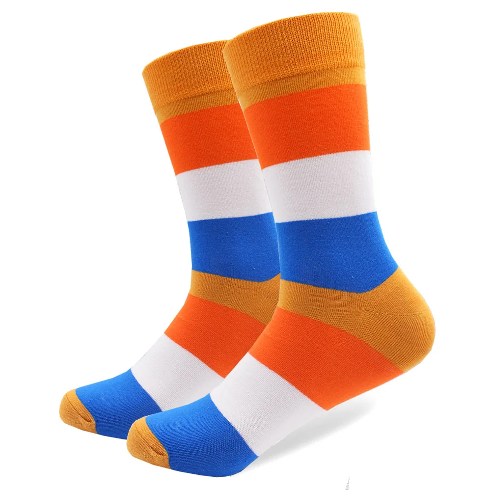 51067 Moda Socmark, Новое поступление, Брендовые мужские счастливые мужские носки, Harajuku, чёсаный хлопок, новинка, мужские Модные забавные носки для мужчин, подарок - Цвет: 51067