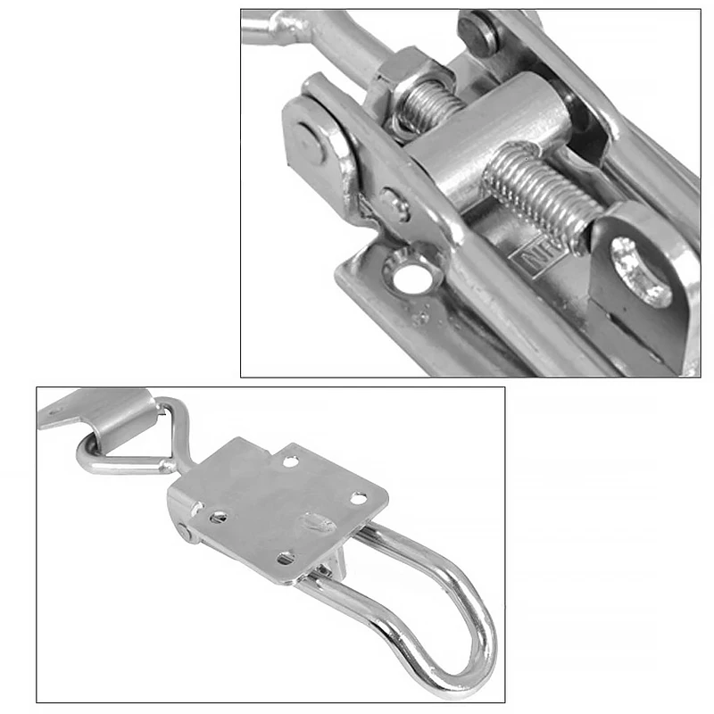 2 шт. 304 Нержавеющая сталь Регулируемая застёжка-тогл фиксатор скоростной зажим