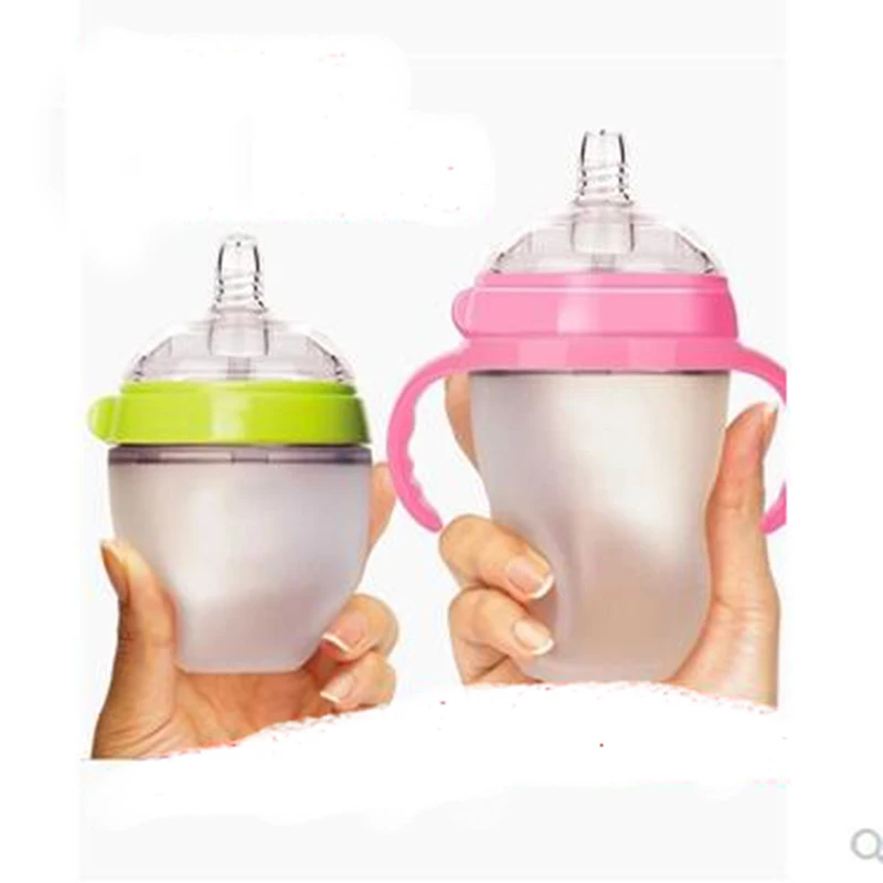 Силиконовые соски BPA бесплатно детские бутылочки для кормления безопасные