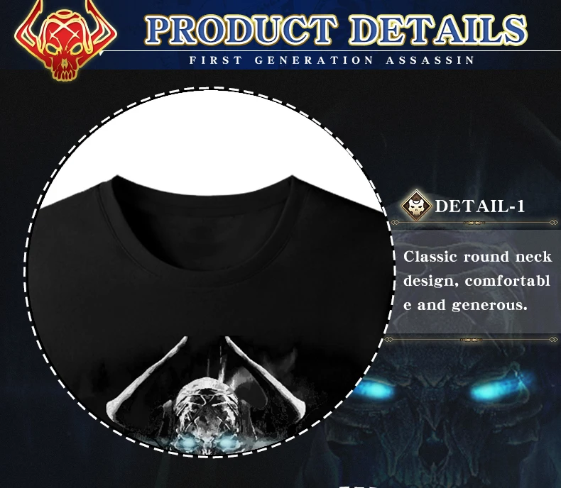 Аниме JK Fate Grand Order FGO Косплей рубашка Grand Assassin Yama no okina Hasan Sabah футболка Топы футболки для женщин и мужчин футболка