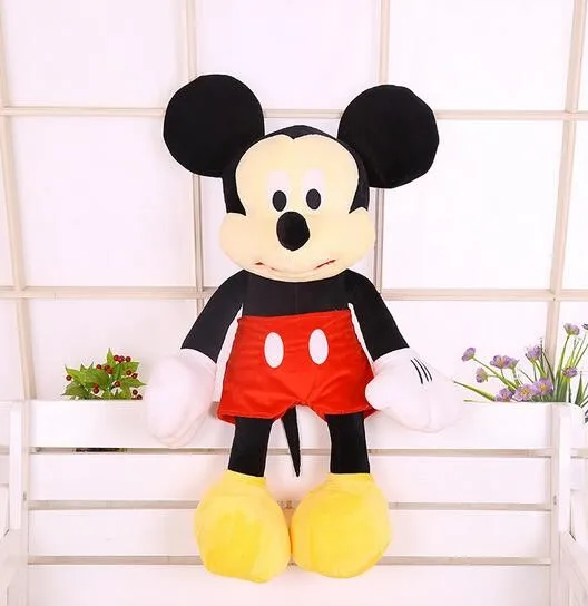 1 шт. 40 см горячая распродажа высокое качество милые kawaii Микки и Минни Маус плюшевые игрушки куклы на день рождения детей Рождественский подарок