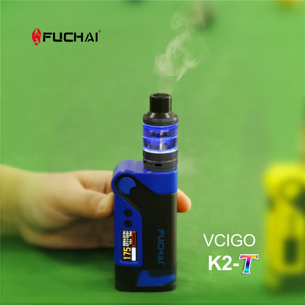 Новейший комплект 0 96 ''TFT цветной экран 2 8 ml 230 W Sigelei Fuchai Vcigo K2 T с T3 танк kit|2 kit|kit