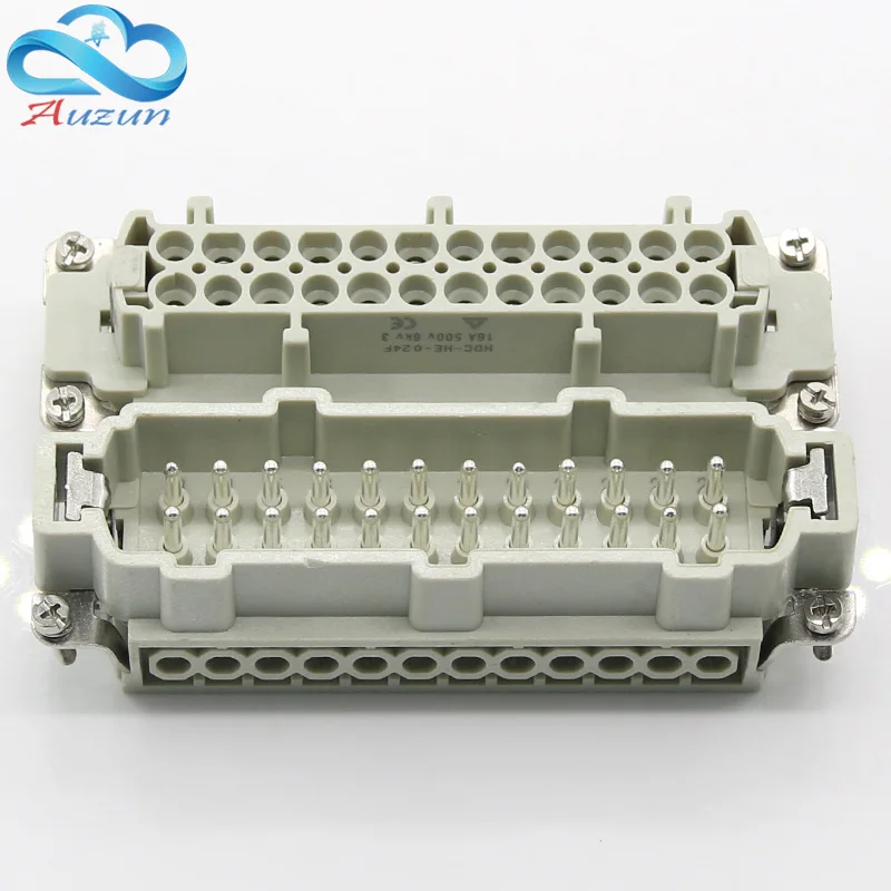 Hdc-he-4/6/10/16/24core сверхмощный автомобильный соединитель 16A500v авиационная вставка core