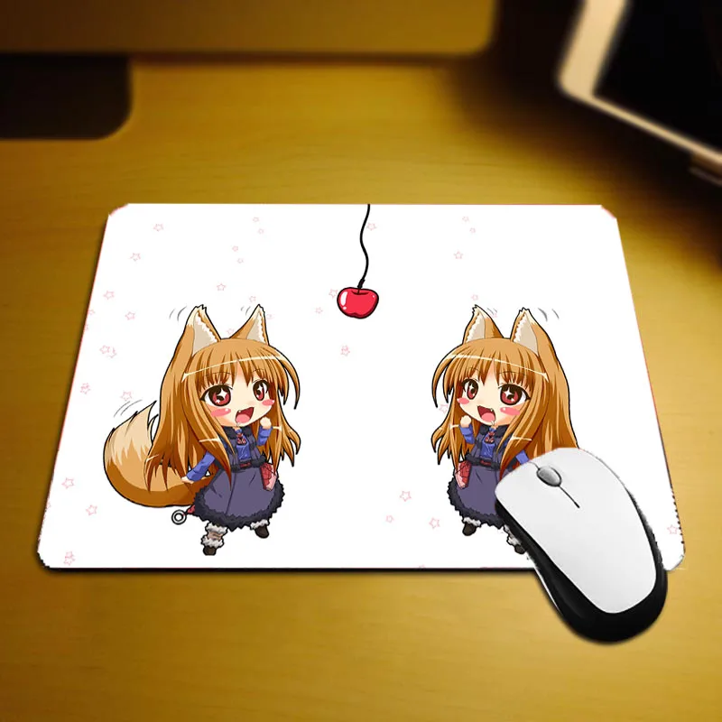 Mairuige популярный коврик для мыши Spice and Wolf Holo милые красивые сексуальные аниме девушки с узором коврик для мыши маленький размер коврик для ПК настольный