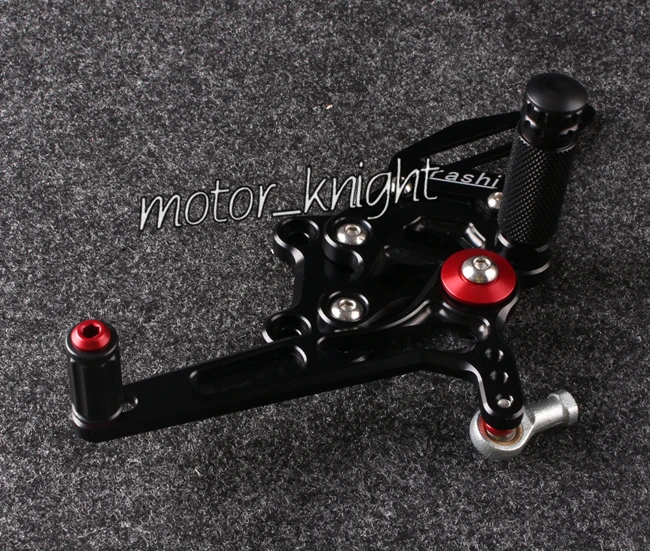 CNC алюминиевый сплав регулируемые мотоциклетные колышки для 2008 2012 Ninja K250 Black|motorcycle