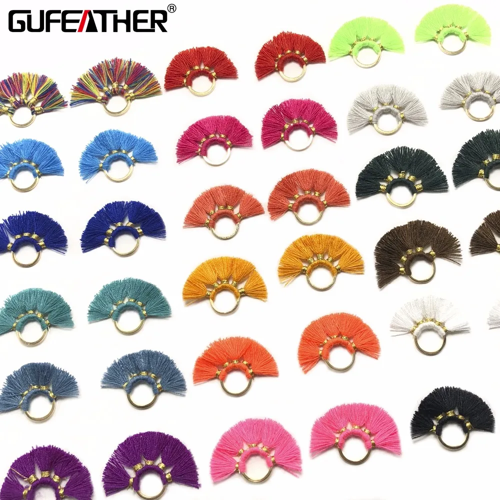 Мини кисточки GUFEATHER L121/2 см аксессуары для ювелирных изделий сережек