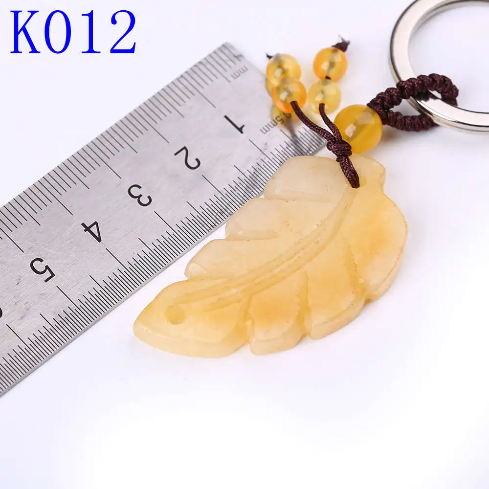 Topaz Yumten брелоки с цветными камнями кристалл кулон аксессуары из нержавеющей стали брелок брюки персонализированный кошелек талисманы милый подарок для женщин цепочка на джинсы подарок мужчине - Цвет: Topaz