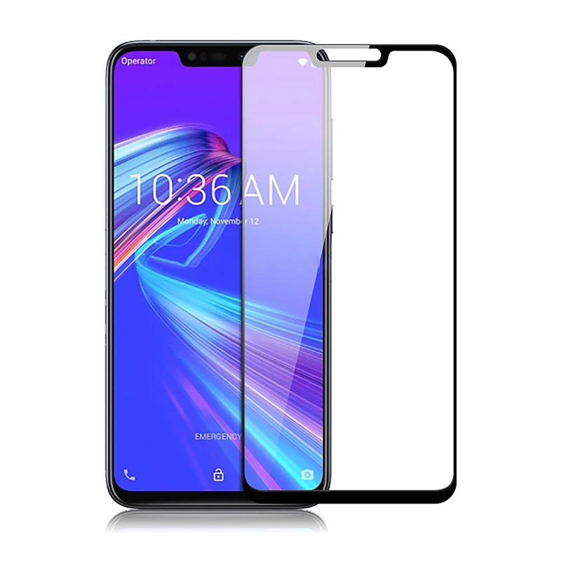 Закаленное стекло для Asus Zenfone Max Pro M2 ZB631KL защита экрана с полным покрытием