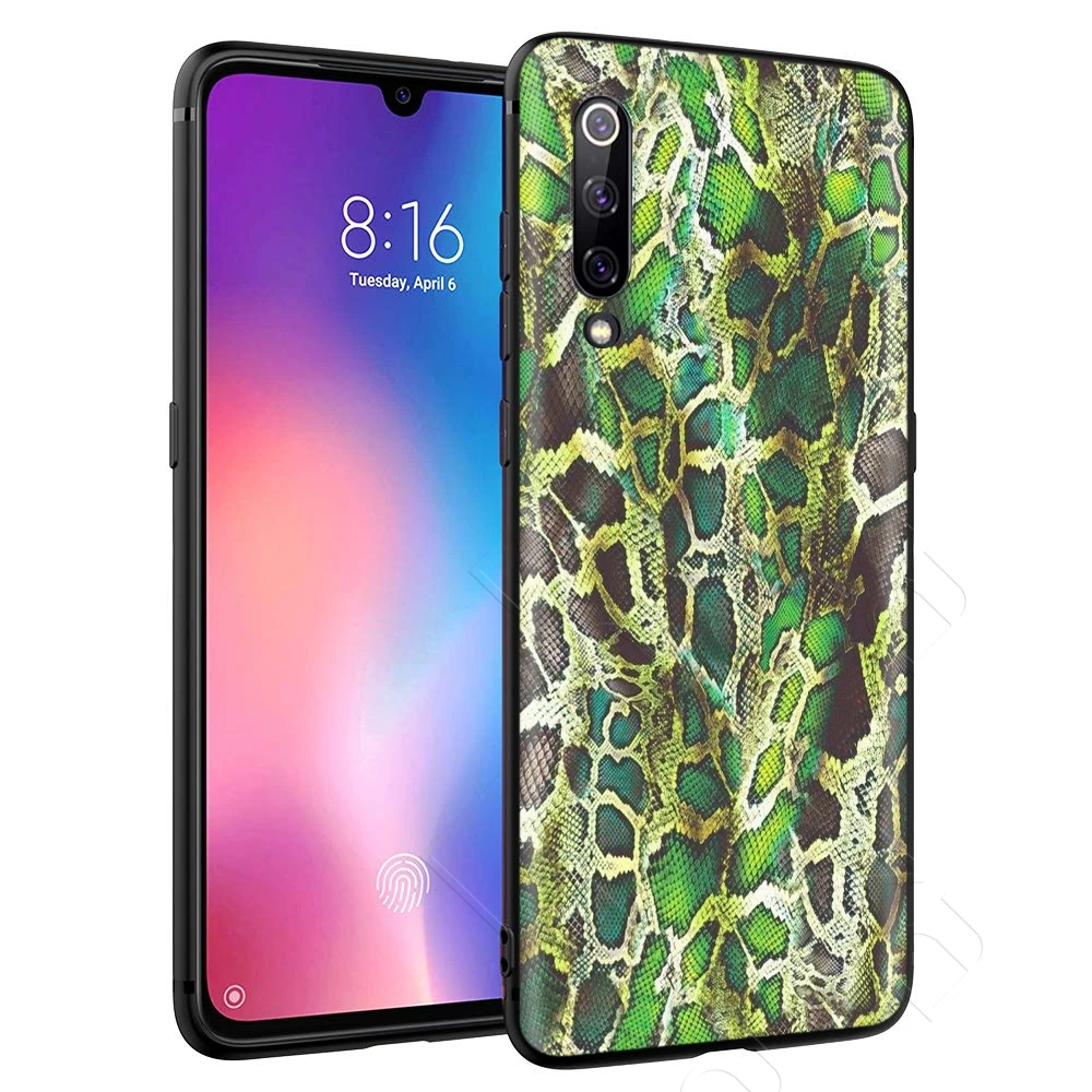 Чехол со змеиным рисунком для Xiaomi Redmi Note 8 9 S K30 Pro MAX 3 6 SE A1 A2 A3 10 Lite Plus 8A F1 |