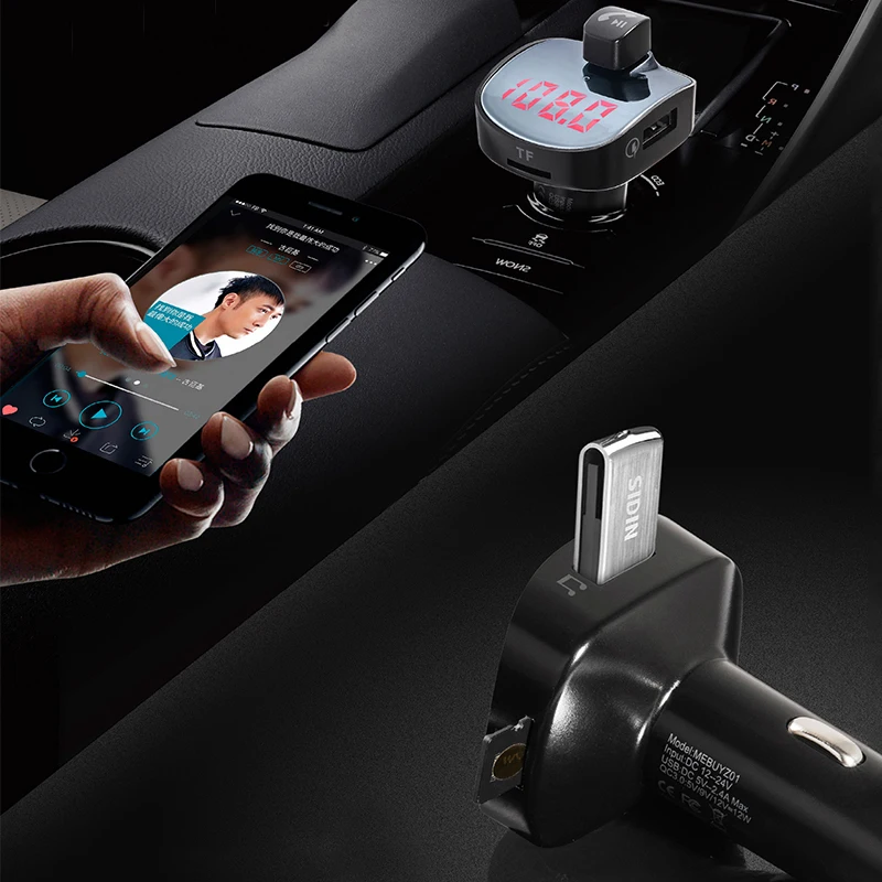 Автомобильный Bluetooth fm-передатчик автомобильный fm-модулятор автомобильная