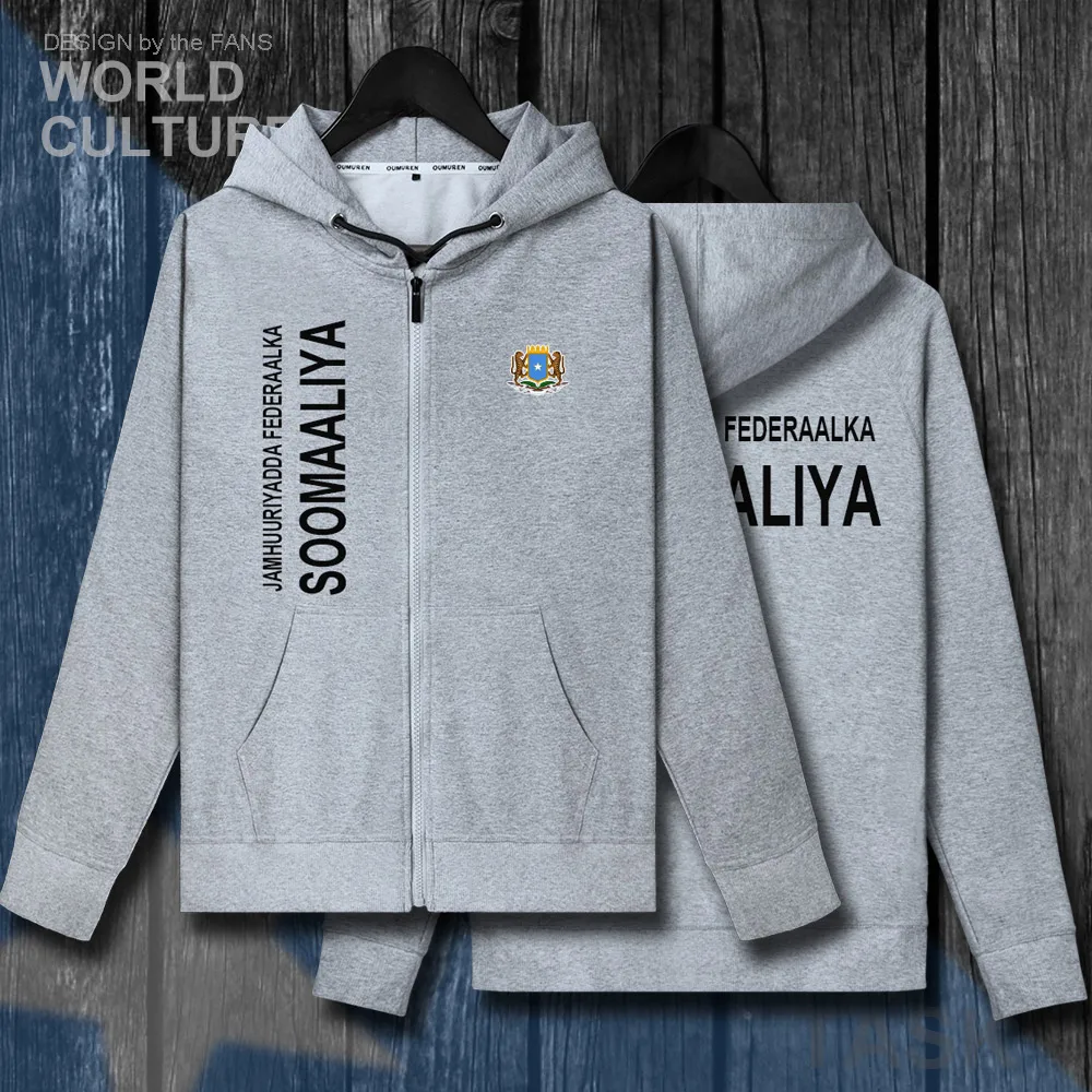 Somalia Soomaaliya SOM SO мужские флисовые толстовки на молнии Зимние трикотажные куртки и
