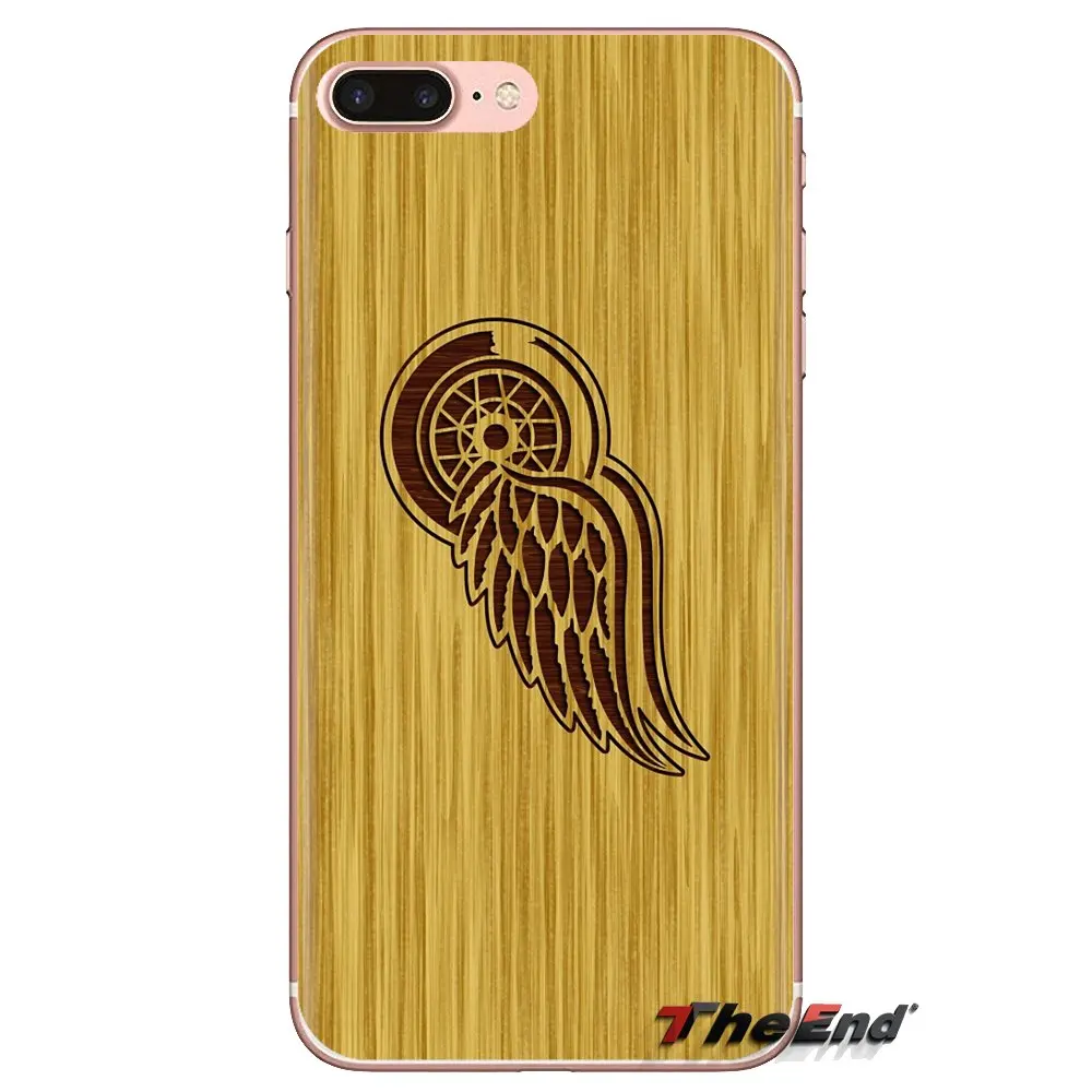 Для htc один U11 U12 X9 M7 M8 A9 M9 M10 E9 Plus Desire 630 530 626 628 816 820 830 IC Хоккей Detroit Red Wings силиконовый