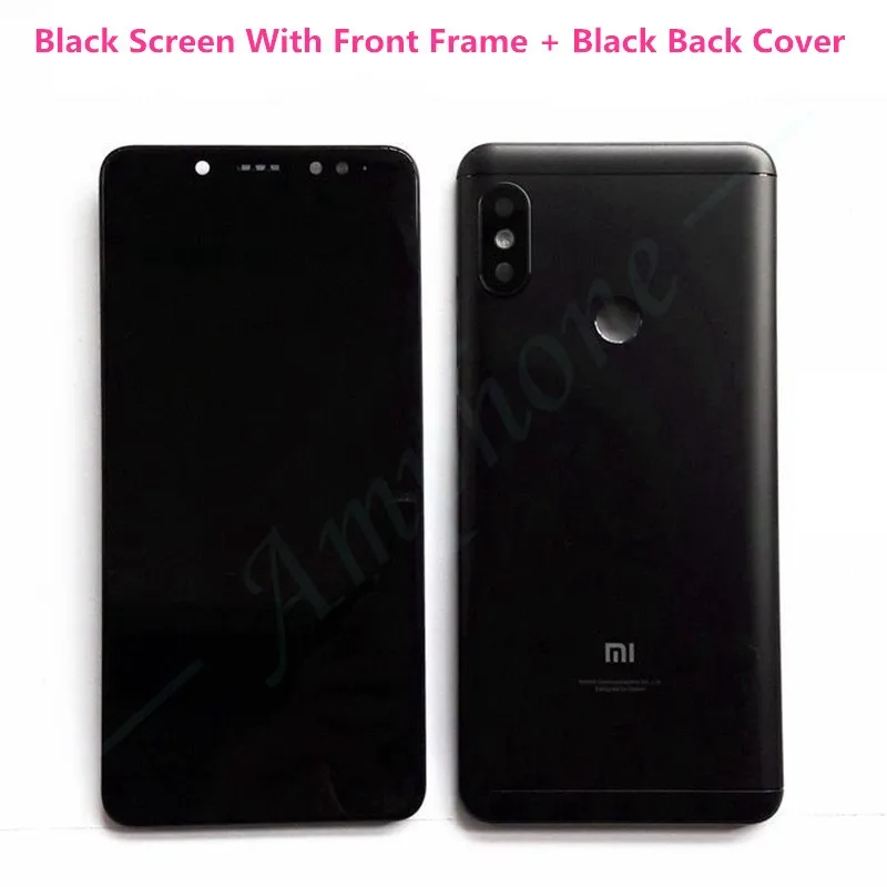 Новый ЖК-дисплей 2160x1080 экран в сборе ЖК-рамка для Xiaomi Redmi Note 5 крышка аккумулятора